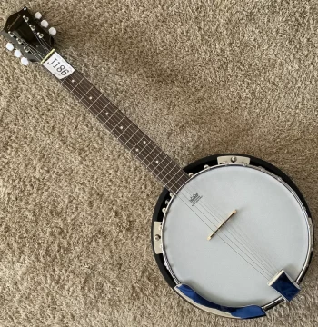 Export Quality Sauannah 6-String Banjo with REMO Drumhead – Slight Imperfections, Ideal for Beginners