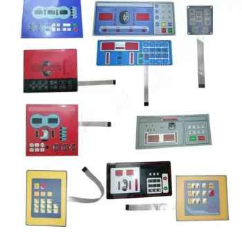 Car Tire Balancer Instrument Keypad Panel Display Switch Button Keyboard Membrane Switch, Auto Maintenance Equipment Accessories