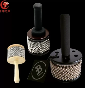 German MEINL Professional Cabasa with Foot Stand for Adults and Children, Cabasa Musical Instrument