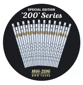 UK Imported Clarke 200th Anniversary Limited Edition Tin Whistle - Irish Pennywhistle with Free Shipping