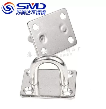 Premium Stainless Steel Square Door Latch, Turnbuckle Spring Hook, Dedicated Accessories for Awnings, Sunshade Sails, and Shade Nets