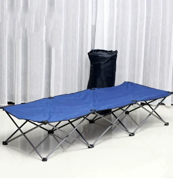 Nap Folding Bed: Simple Portable Office Companion Bed, Outdoor Camping Single Recliner, Nap Cot