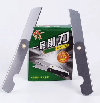 Old-Style Folding Silver Tin Blade Pencil Knife Courier Opening Knife Sharp Utility Cutter Stationery