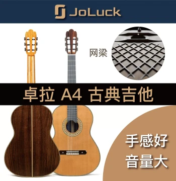 Zhuola A4 Mesh-Braced Classical Guitar