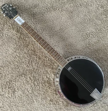 Epiphone 6-String Electric Banjo with REMO Drum Head - DIY Parts Kit