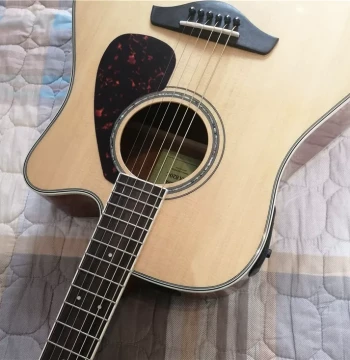 Yamaha Solid Top Acoustic-Electric Guitar Used Guitar FGX820C Stock YAMAHA 41 inch FX800C