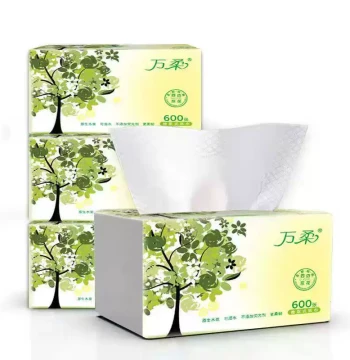 Pull-Out Tissue Paper, Family Facial Tissues, Hand Towels, Toilet Paper, Household Napkins - One Cent Per Pack Pull-Out Tissues