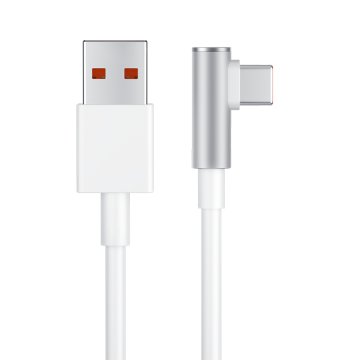 Xiaomi 6A L-Shaped Type-C Fast Charging Data Cable 1.5m Supports 120W Transmission