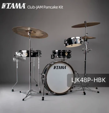 TAMA LJK48P Club Jam Compact Drum Kit – Portable Jazz Drum Set for Kids