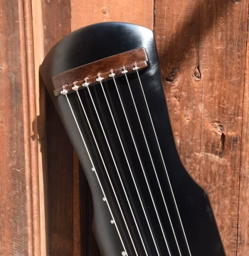 Old Fir Wood Guqin for Beginners - Handmade Practice Seven-String Zither, Professional Performance and Exam Grade Fuxi Style Guqin