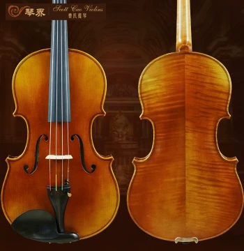 [Semi-Professional Grade] ScottCao Cao's Viola Antique Violin Purely Handmade for Adult Exams and Professional Use
