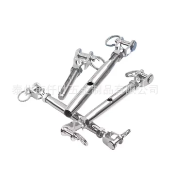 304 Stainless Steel Closed Body Turnbuckle Adjustable Tension Rod Automatic Locking Puller Fixator 428 Tightener
