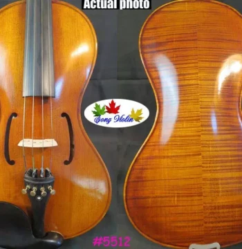 Changxiang Musical Instruments Song Brand Baroque Viola, Fully Handmade 15-inch, Professional Grade for Performance and Exams