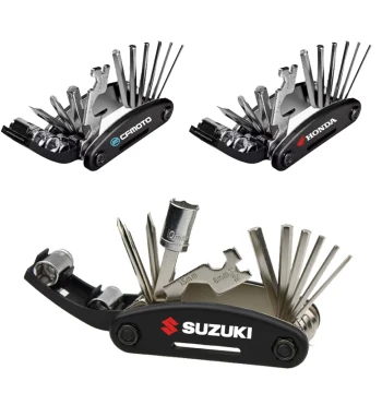Foldable Multi-Tool for Motorcycle Riding - Compatible with Suzuki TR300, Qianjiang Chunfeng, Kawasaki, Kymco, Yamaha