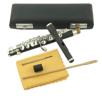 Xingyu Safety Composite Wood Silver-Plated Piccolo, CQ Key Western Instrument