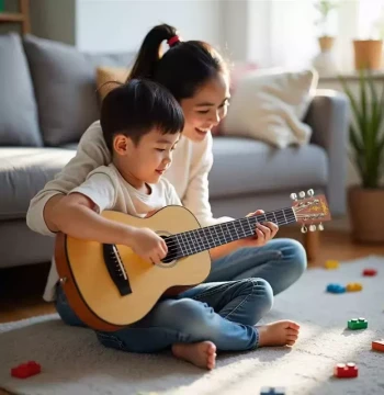 Solid Top Children's Small Guitar, Beginner Classical 30-inch, Entry-level 36-inch Travel Folk Acoustic Guitar