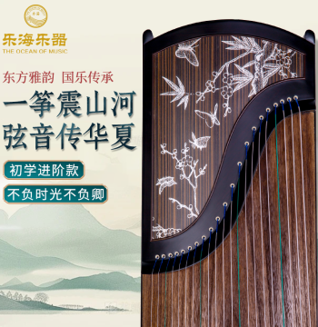 Lehai Guzheng Various Patterns Beginner Entry Exam Performance African Rosewood Huamuli Guzheng Instrument