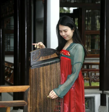 Professional Portable Mini Guzheng, 21-String Entry-Level Instrument for Beginners, Children, and Adults - Official Flagship Store