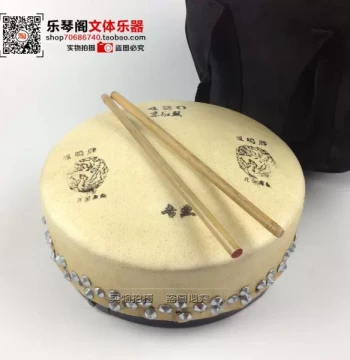 Ban Drum, Board Drum, Jingban Drum, Peking Opera Drum, Theater Drum, Professional 420 Jingban Drum, Includes Drumsticks and Monk Head Beater