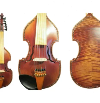 Changxiang Musical Instruments: Baroque Style SONG Brand 6x6 String 15" Viola with Thickened Side Plates