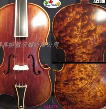 Changxiang Instruments Song Brand Birdseye Maple Viola Fully Handmade 15-17 Inch Performance and Grading Viola