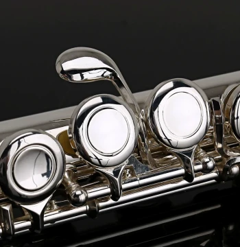 Vesman DFL480 Flute in C with Split E Key – Nickel Silver Body with Silver Plating, Ideal for Beginners and Exams, Free Shipping
