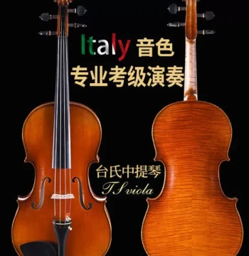 Tai's Professional Handmade Viola with European Tonewood - Body Lengths 397mm, 406mm, 420mm