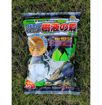 Beetle Jelly Food for Rhinoceros Beetles, Stag Beetles, and Flower Chafers - Adult Stage Black Sugar Feeding Station