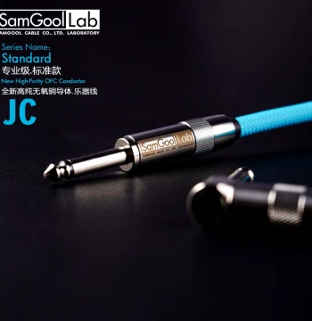 samgool Electric Guitar Cable Noise Reduction Performance Sangoku Instruments Angled Amp Bass Effects Box Acoustic Guitar Frequency