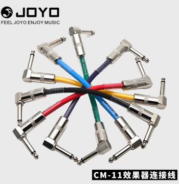 Authentic JOYO CM-05 CM-11 Pedal Effect Short Cables 35cm 10cm Single Block Connection Wires