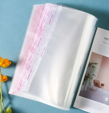 OPP Transparent Self-Adhesive Bags for Clothing, Underwear, and Jewelry Storage, Sealed Plastic Pouches 30*40