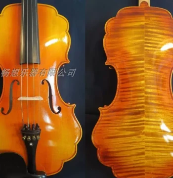 Professional Grade 15-inch and 17-inch G Violin for Performance and Exams - Baroque Style by Changxiang