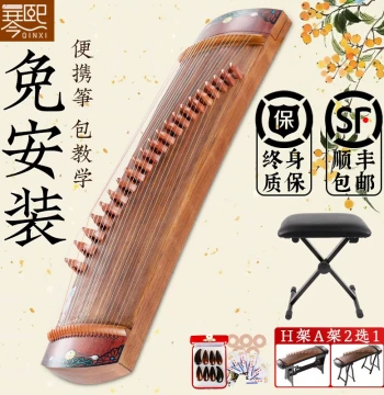 Qinxi Guzheng Portable Small Guzheng for Exams Beginners Introduction Performance Children's Guzheng Official Flagship Store Instrument