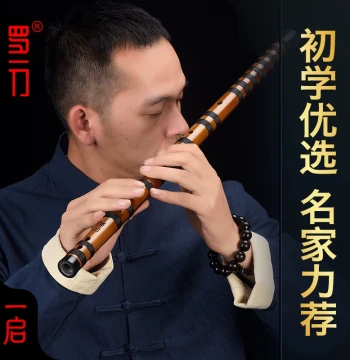 Luo Yidao Professional Performance Bamboo Flute, Transverse Flute Instrument Handcrafted by Luo Qipei, Top 10 Brand