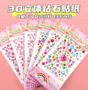 AnKa Bella Face Paint Gems and Forehead Stickers - Diamond Decorative Stickers for Face Art, 2025 New Collection