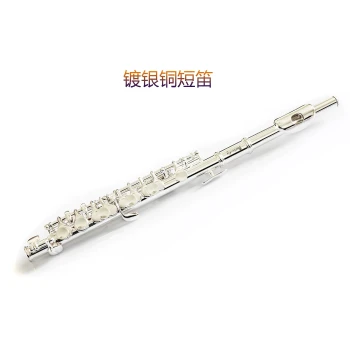 Fenghuang Yue Western Piccolo Silver-Plated Copper Metal Piccolo
