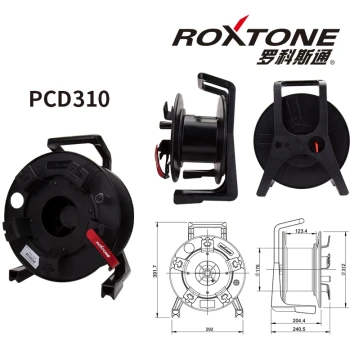 ROXTONE Cable Reel Cart - Dedicated for Video, Signal, Audio, and Ethernet Cables