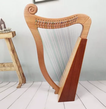 Factory Direct Mcool Irish Small Harp, Celtic Harp, Lyre, 15-String or 19-String Niche Instruments