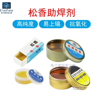 Rosin Solid Flux Paste Block for Soldering Iron Tip, Electronics Repair, Lead-Free Flux for Easy Tin Welding