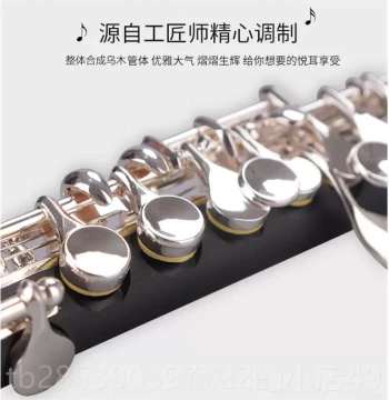 New Nuohu Ebony Piccolo in C - Western Instrument VPC-E20 for Beginners and Professional Bands