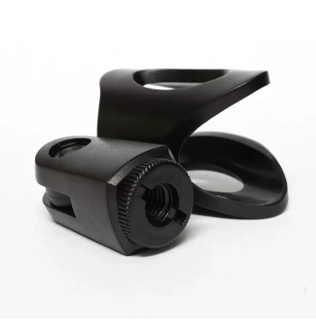 Live Streaming Microphone Clip, Universal Mic Clamp with Buckle, Floor Stand Fixing Accessory, Microphone Bracket