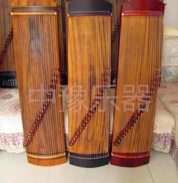 Plain Paulownia Mini Guzheng Model 125 - Professional Grade 10 Exam Half-Zither (1.25m) for Adults and Beginners