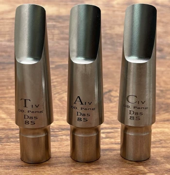 DDpeng Generation 4 Soprano/Alto/Tenor Saxophone Metal Mouthpiece, 304 Stainless Steel, Custom Design for Superior Tone
