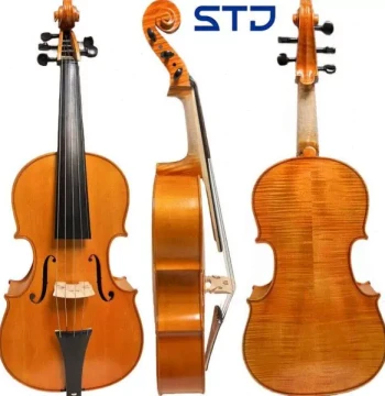 Changxiang Instruments Handcrafted Solid Wood Professional Conservatory Grade Viola/Cello with Thickened 80mm Side Plates