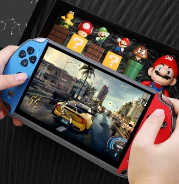 2025 New Gaming Console, Connects to TV, Handheld Arcade with Joystick, Kids Controller, Portable Retro Game Machine