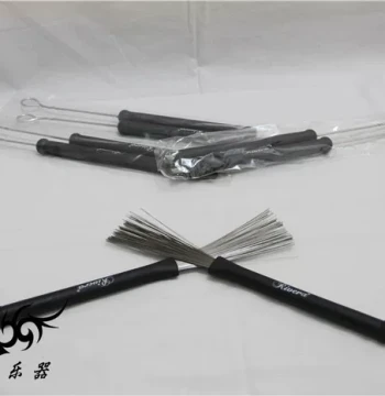 rivera Steel Wire Drum Brushes Short Handle Drum Brushes Drumsticks Drum Hammers Quality Assurance Free Shipping