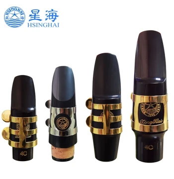 Free Shipping Xinghai Original 4C Mouthpiece Set Alto Soprano Tenor Saxophone Clarinet Set Universal