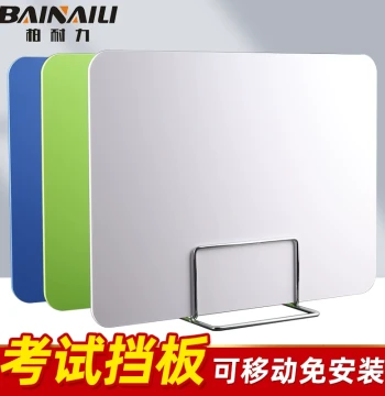 Student Desk Partition Board for Exams - Eco-Friendly PVC Divider for Dining Tables, Anti-Droplet Separator