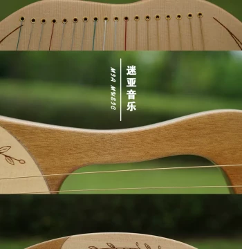 Lyre Strings - Semi-Nylon and Metal Hybrid Strings for Improved Lyres and Small Harps