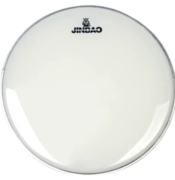 Jinbao Drumheads 13/14/22/24 inch, Snare Drum Skin, Drum Kit White Semi-Transparent Frosted Bass Drum Head